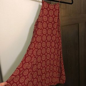 Brandy Melville patterned high neck dress